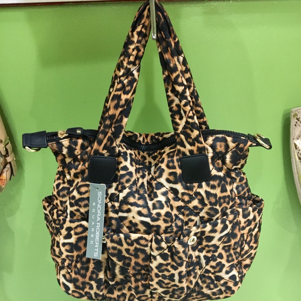 Large Cheetah Print Purse